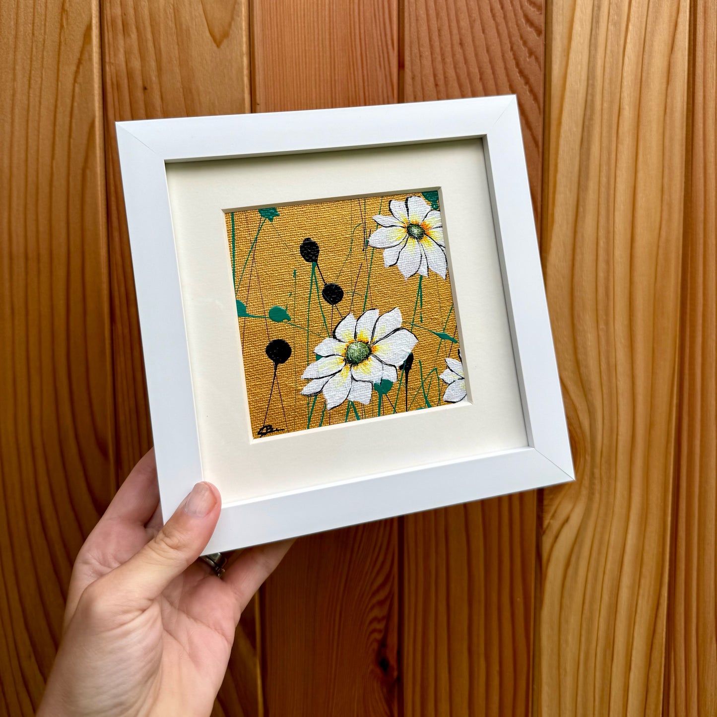 Mini Art - Golden Floral