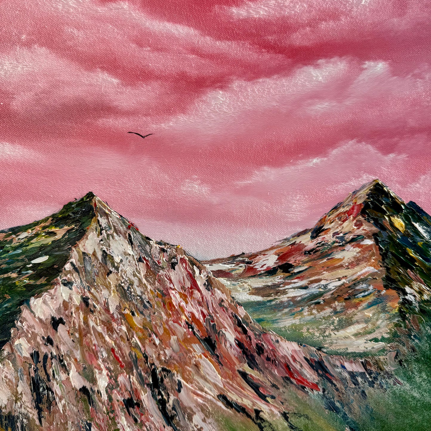 Pink Skies, Mountain Highs.
