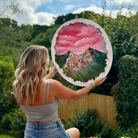 Pink Skies, Mountain Highs.