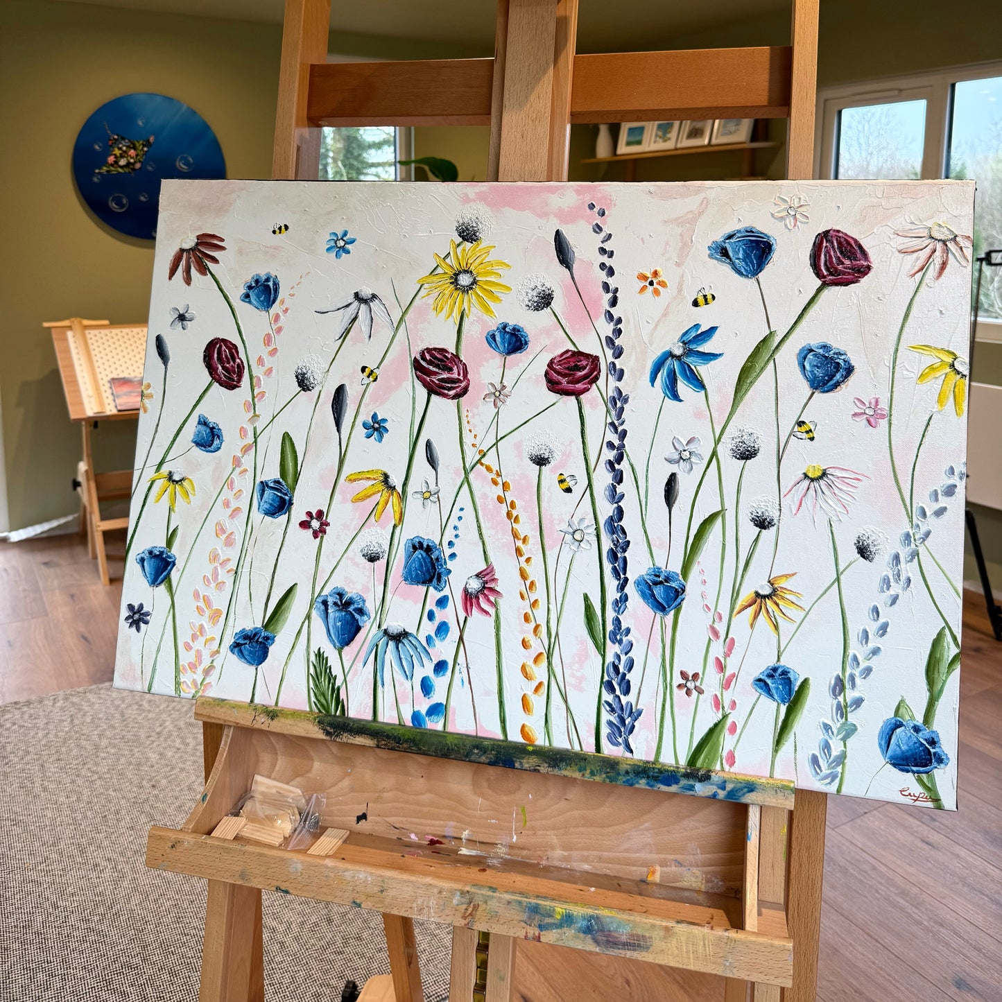 The meadows are blossoming