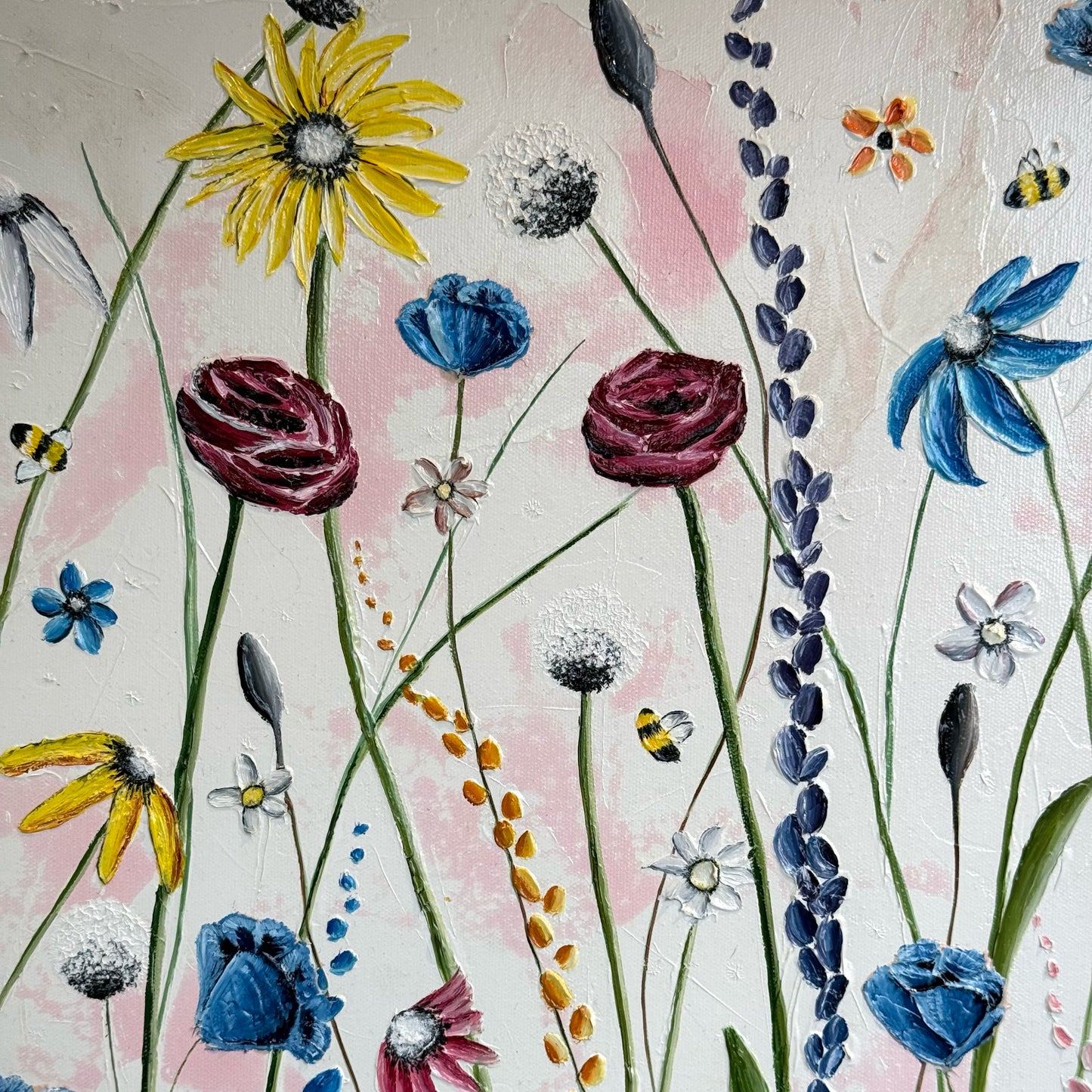 The meadows are blossoming