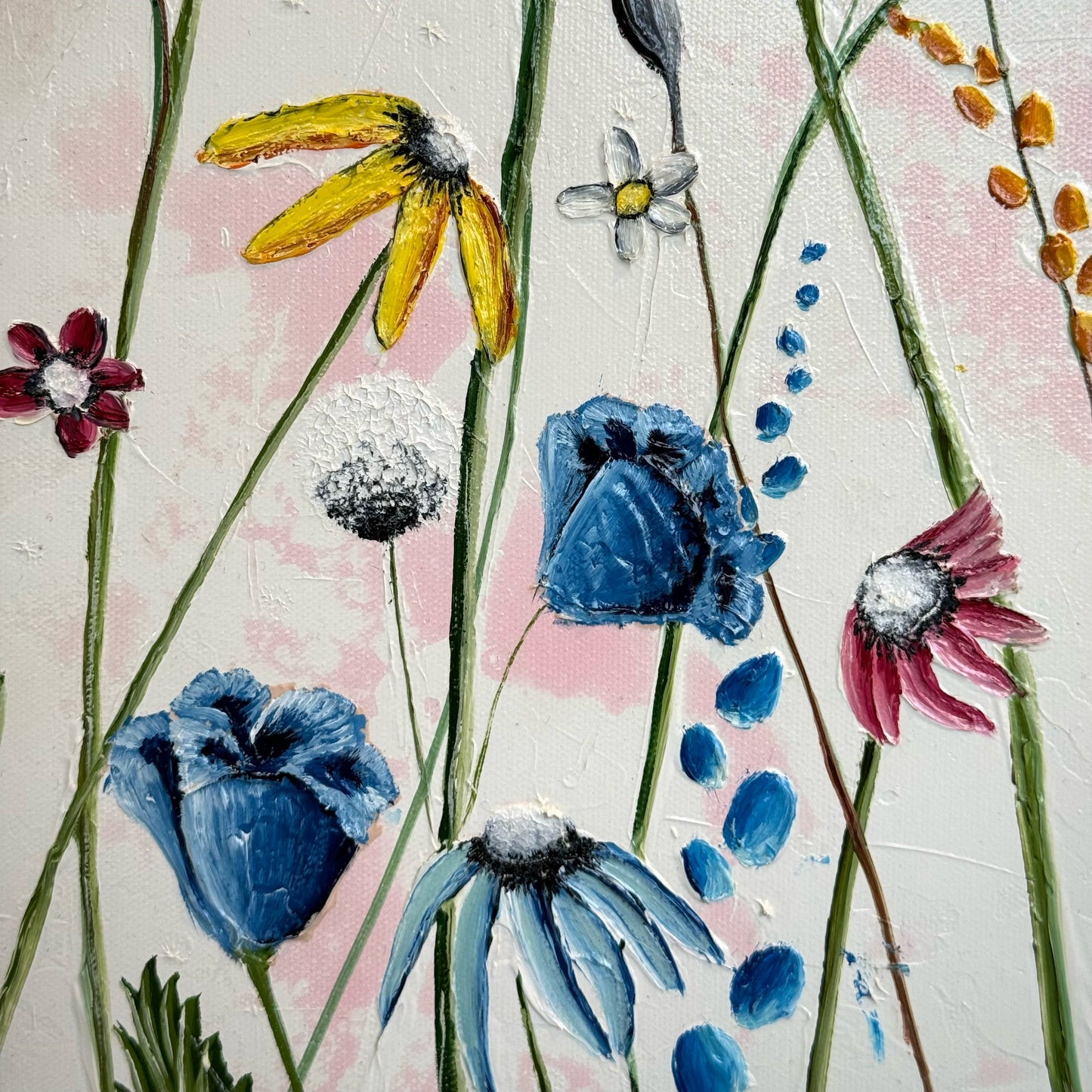 The meadows are blossoming