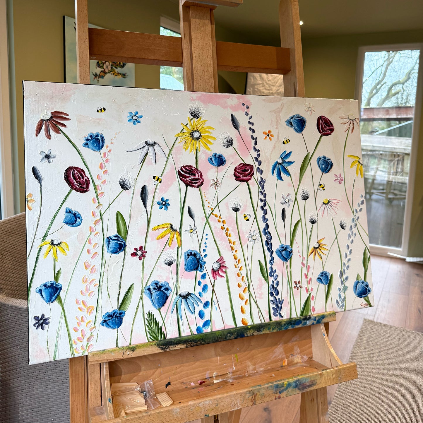 The meadows are blossoming