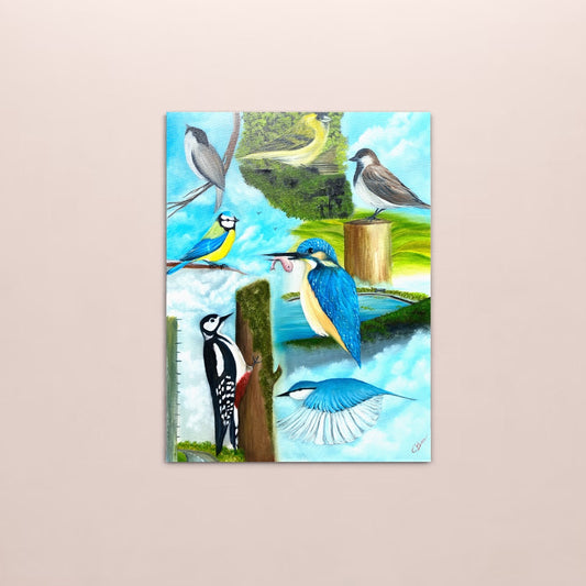 Canvas Of Birds