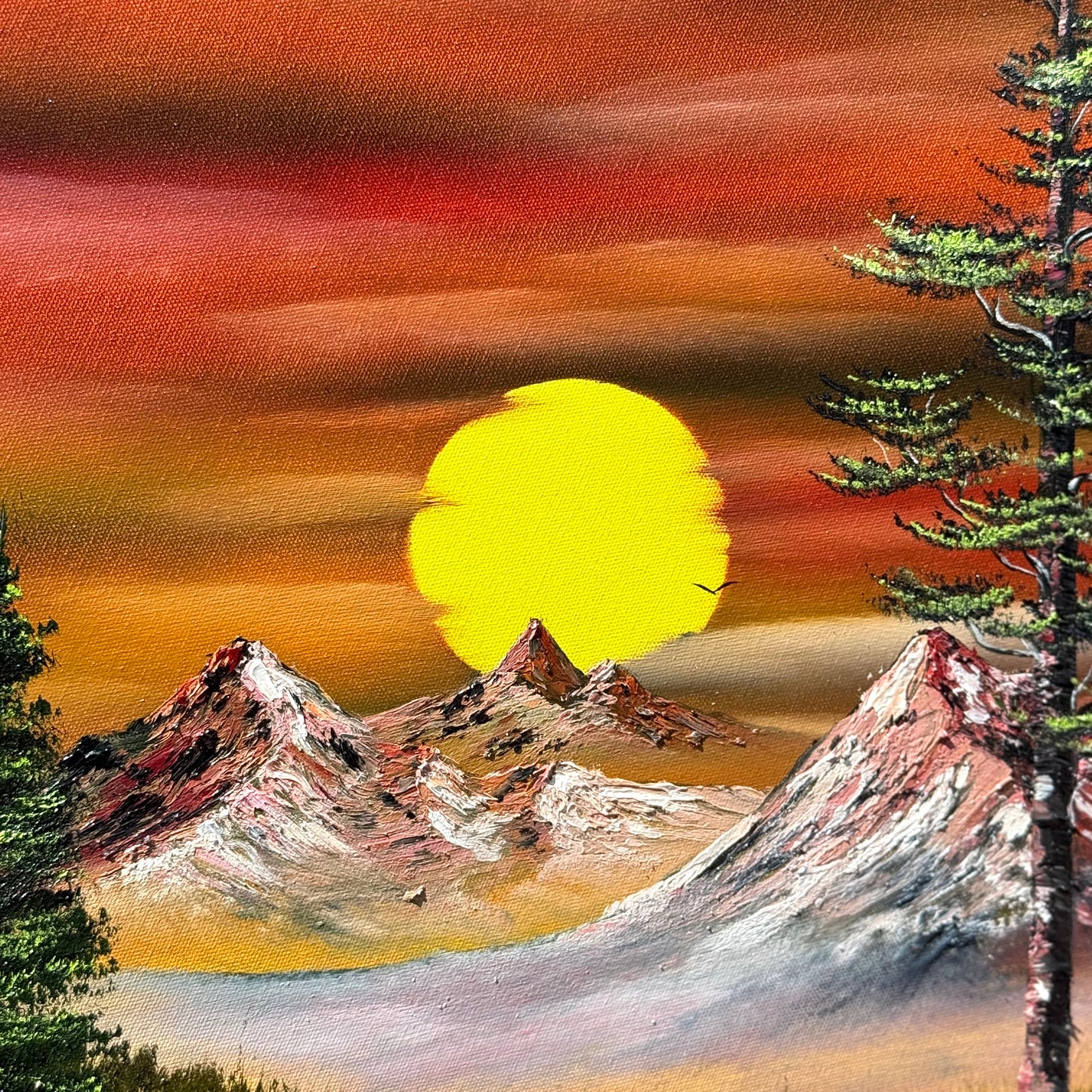 Sunset Fire Skies