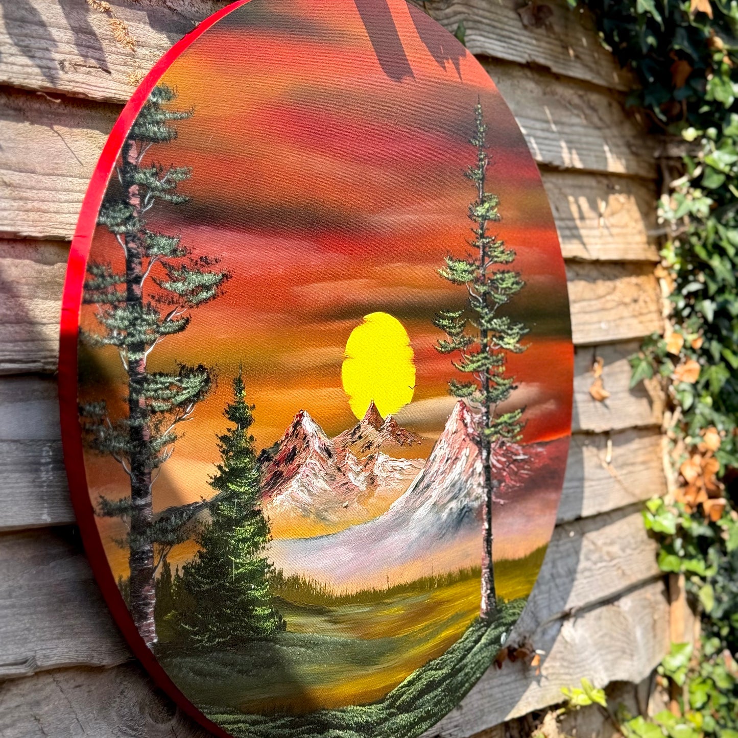 Sunset Fire Skies